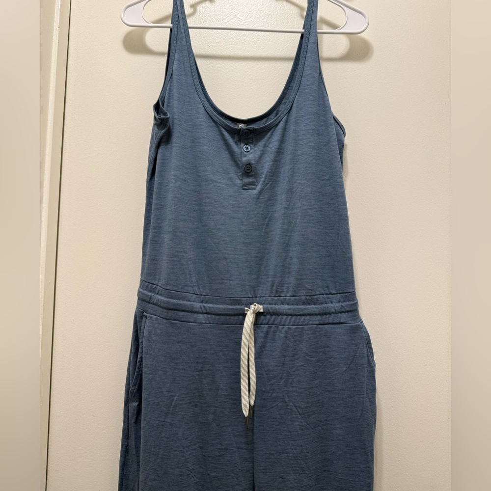Vuori Falls Jumpsuit Light Azure Heather - image 5